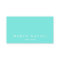 Simple Elegant Turquoise Professional