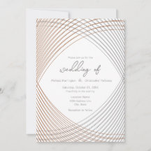 Simple Elegant Wedding Invitation
