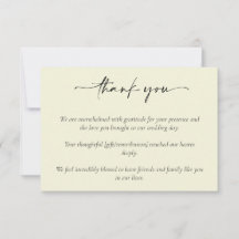 Simple elegant wedding