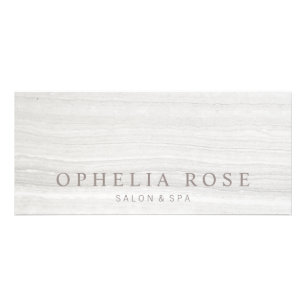 Simple Elegant White Marble Gift Certificate