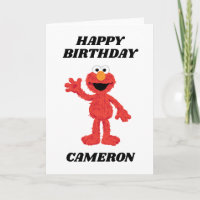 Simple Elmo 1st Birthday