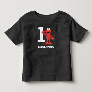 Simple Elmo 1st Birthday Toddler T-shirt
