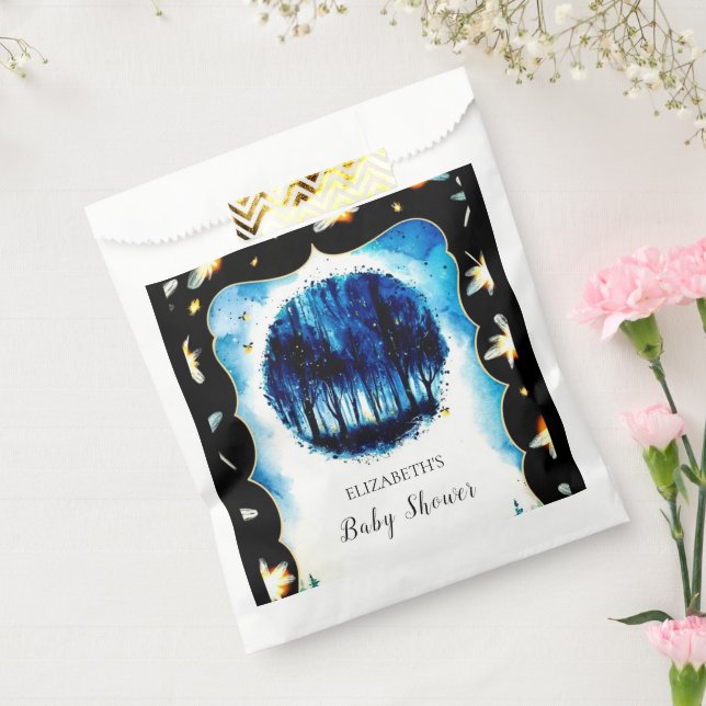 Simple Enchanted Woodland Baby Shower Favour Bag (Sealed)