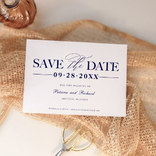 Simple et élégant faire-part de mariage à conserve