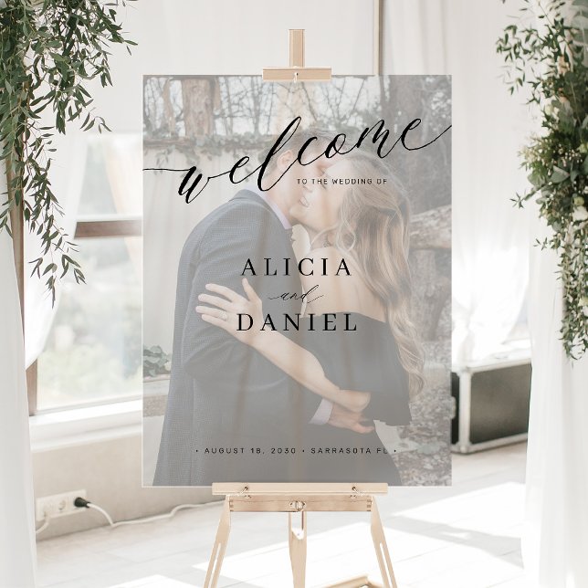 Simple et élégante couverture photo mariage signe  (Créateur téléchargé)