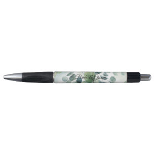 Simple Eucalyptus Wedding Pen