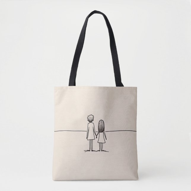 Simple Everyday Tote Bag – Reusable & Stylish (Front)