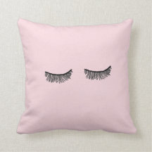 Simple Eyelash Pillow.