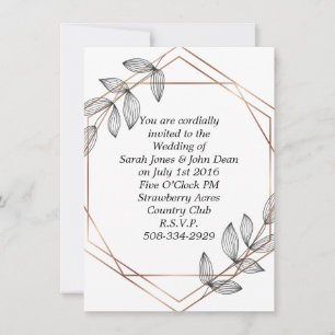 simple faire-part de mariage