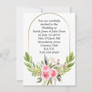 simple faire-part de mariage