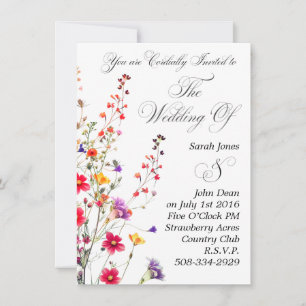 simple faire-part de mariage