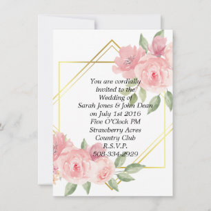 simple faire-part de mariage