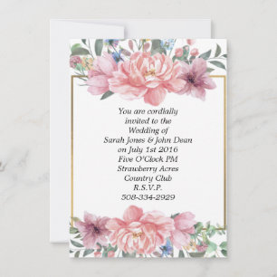 simple faire-part de mariage