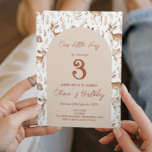 Simple Fairy Tale Kids Birthday party Invitation