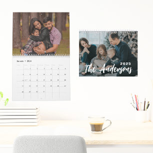 Simple Family Photo Create Your Own Calendar
