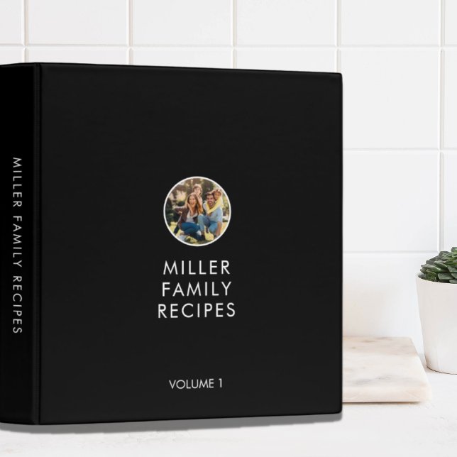 Simple Family Photo Recipe Binder (Creator Uploaded)