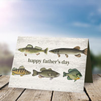 Simple Father's Day Vintage Rustic Fishing Fishing
