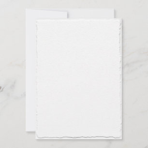 Simple Faux-Deckle Edge Save the Date template