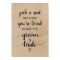 Simple Faux Kraft Calligraphy Pick A Seat Sign