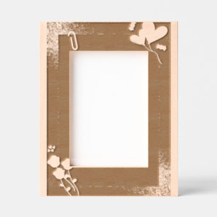 Simple Feminine Heart frame border