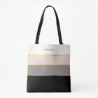 Simple Feminine Stripes Pattern with Your Name