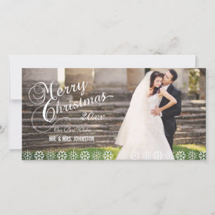 SIMPLE FIRST CHRISTMAS HOLIDAY PHOTO CARD