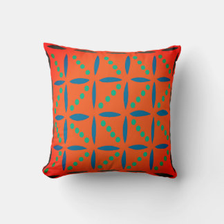 Simple Floral Throw Pillow