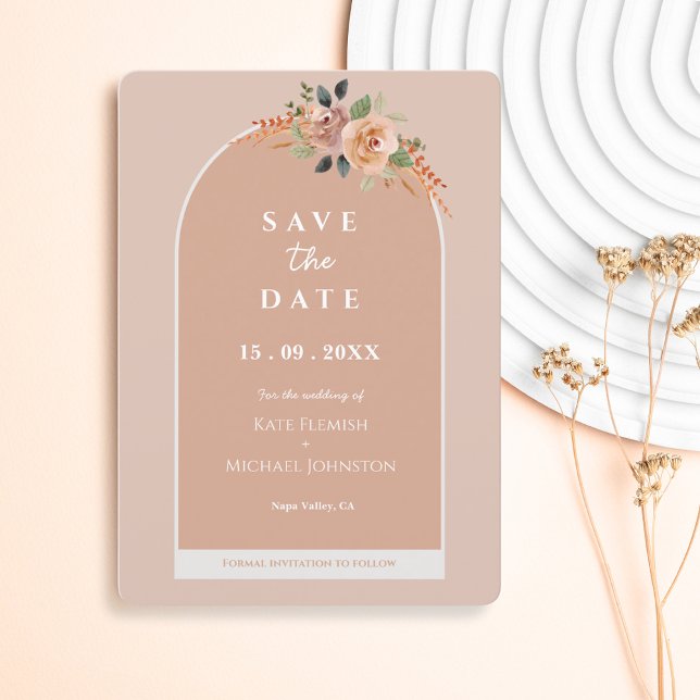 Simple Floral Wedding Invitation (Creator Uploaded)