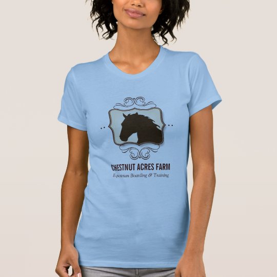 Simple Flourish Horse Business Shirt