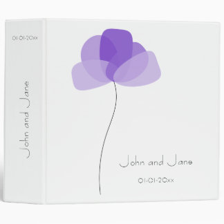 Simple flower binder