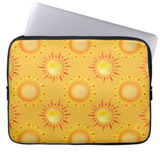 Simple Flower Drawings Laptop Sleeve