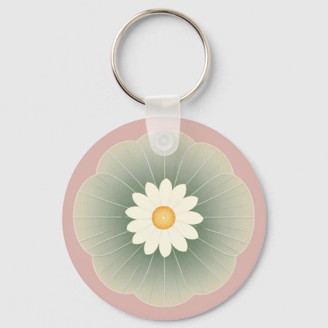 Simple Flower Keychain (Front)