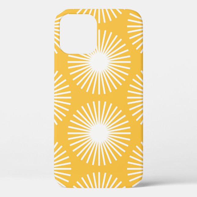 Simple flowers: Scandinavian seamless design. Case-Mate iPhone Case (Back)
