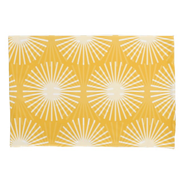 Simple flowers: Scandinavian seamless design. Pillowcase (Front)