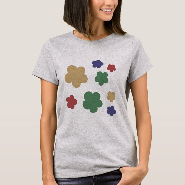 Simple flowers T-Shirt (Front)