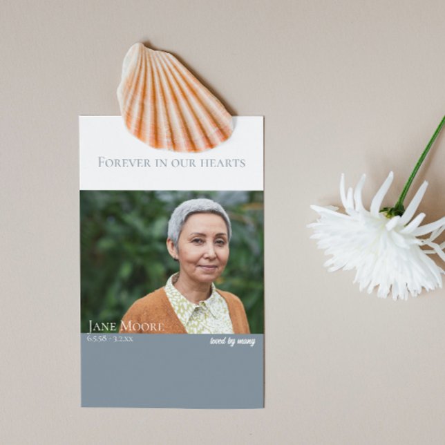 Simple | Forever in our Hearts | Prayer Card (Creator Uploaded)