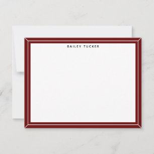 Simple Frame Custom Name Personal or Professional Card