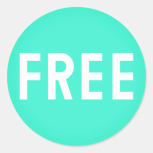 Simple FREE Emoji Classic Round Sticker