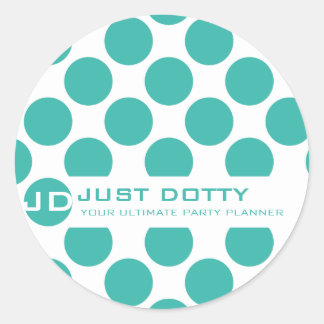 SIMPLE FUN STICKER :: bold dots 1