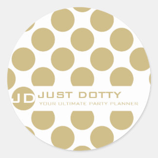 SIMPLE FUN STICKER :: bold dots 12