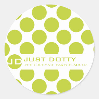 SIMPLE FUN STICKER :: bold dots 2