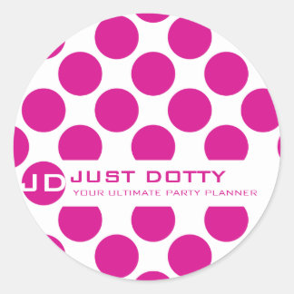 SIMPLE FUN STICKER :: bold dots 8