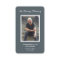 Simple Funeral Photo Sympathy Memorial Prayer Card
