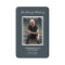Simple Funeral Photo Sympathy Memorial Prayer Card