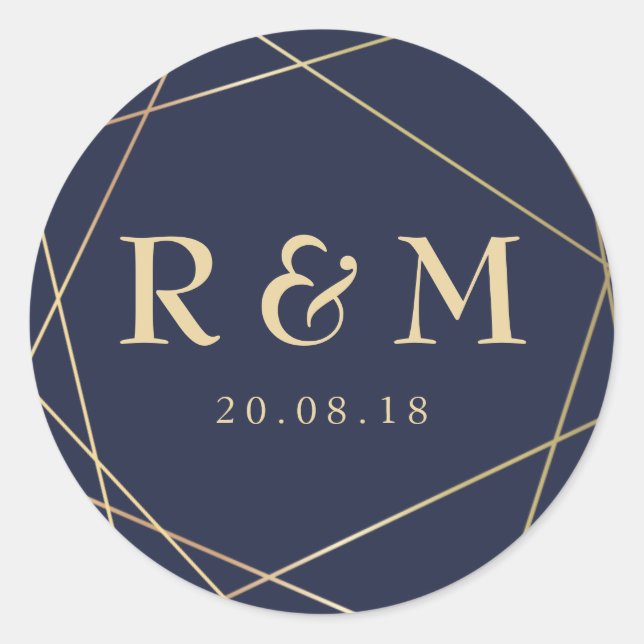 simple geometric sticker (Front)