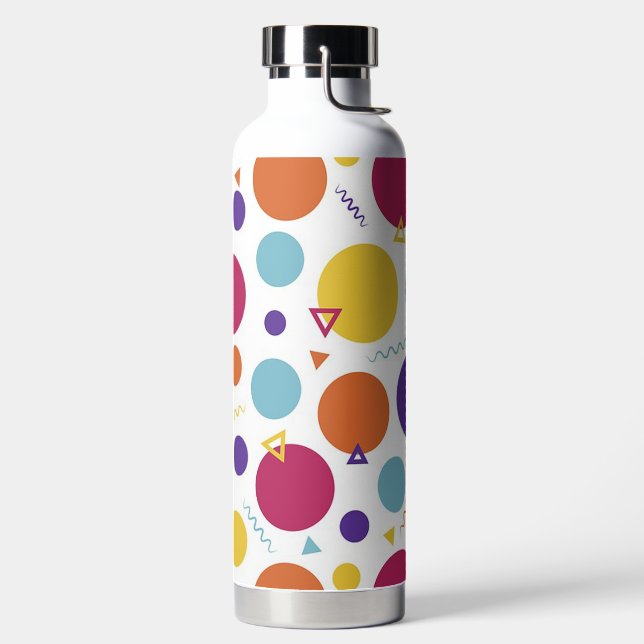 Simple Geometrical Shapes  Water Bottle (Left)
