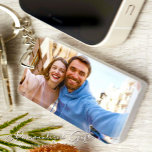 Simple Gift For Boyfriend Custom Photo Keychain<br><div class="desc">Make every moment count with our finely crafted Custom Photo Keychain. A perfect keepsake for your ever cherishing memory, this personalized gift will surely fill your special someone's heart with love. Elegantly designed by Mylini Design, this keychain is a great way to carry a cherished photo close at hand. The...</div>