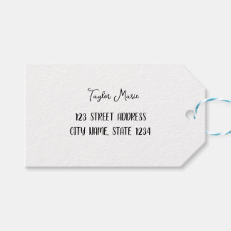 Simple Gift Tag
