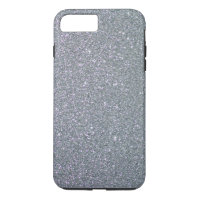 Simple Glitter Grey Ombre Plain Personalized
