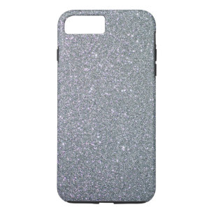 Simple Glitter Grey Ombre Plain Personalized Case-Mate iPhone Case